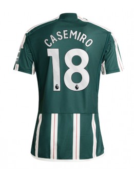Manchester United Casemiro #18 Replika Borta Kläder 2023-24 Kortärmad